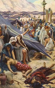Ormen av Brazen (färglitografi) av Harold Copping