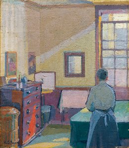 Interiör av Harold Gilman