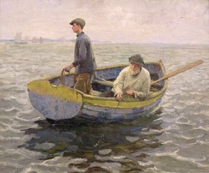 In the Whiting Ground, ca 1914 (olja på duk)