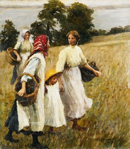 The Blackberry Harvest, ca 1908 (olja på duk)