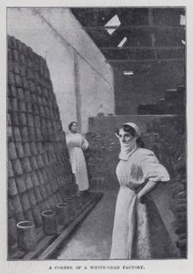 A Corner of a White Lead Factory (s/v foto) av Harold Hume Piffard