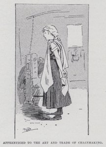 Utbildad inom kedjetillverkning (s/v foto) av Harold Hume Piffard