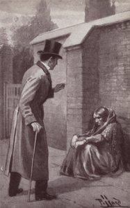 Illustration till The Mystery Of Edwin Drood av Charles Dickens (litho) av Harold Hume Piffard