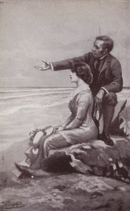 Illustration till The Mystery Of Edwin Drood av Charles Dickens (litho) av Harold Hume Piffard