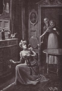 Illustration för Vanity Fair av William Makepeace Thackeray (litho) av Harold Hume Piffard
