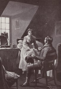 Illustration för Vanity Fair av William Makepeace Thackeray (litho) av Harold Hume Piffard