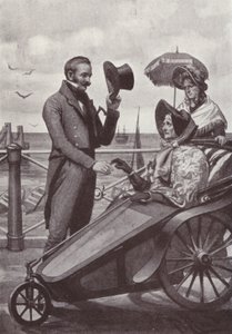 Illustration för Vanity Fair av William Makepeace Thackeray (litho) av Harold Hume Piffard