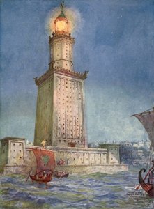 Medelhavets gamla fyr: Pharos i Alexandria