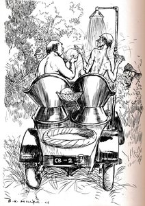 Tips för varmt väder för bilister, 1906 av Harold Robert Millar