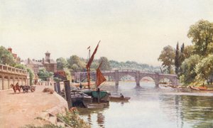 Richmond (färglitografi) av Harold Sutton Palmer