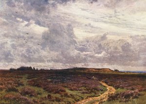 The Sandy Road, Milford Heath (färglitografi)