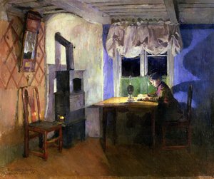 Av Lamplight, 1890