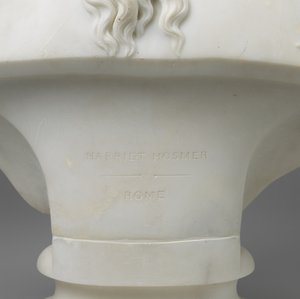 Medusa, ca 1854 (marmor) av Harriet Goodhue Hosmer