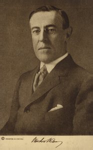 Woodrow Wilson (svartvitt foto) av Harris & Ewing