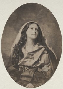Allegorisk studie av en kvinna, sent 1850-tal. av Harrison