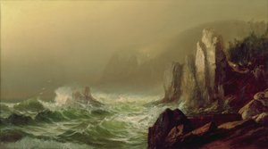 Grand Manan Island (olja på duk) av Harrison Bird Brown