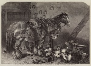 Fritidsstunden på Smedjan av Harrison William Weir