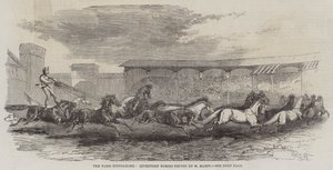 Paris Hippodrome, Seventeen Horses driven av M Martin av Harrison William Weir