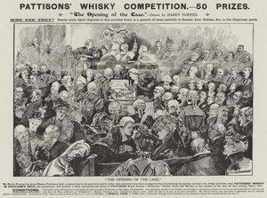 Annons, Pattisons Whisky (gravyr)