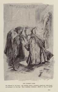 Julböcker av Charles Dickens: Livets kamp (litografi)