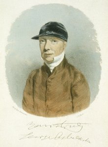 George Osbaldeston (1787-1866) 1866, graverad av J.B. Hunt (färgad akvatint) av Harry (after) Hall