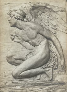 The Story of Psyche: Cupid (försilvrad brons) (se 198359 och 201279) av Harry Bates