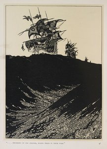 En ballad om kaptenerna. "... trummar upp kanalen,   få priser i deras kölvatten" av Harry Clarke