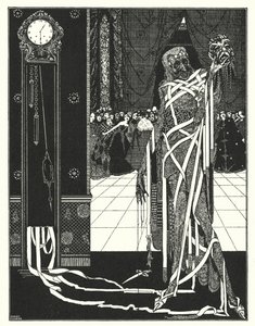 Edgar Allan Poe: The Pit and the Pendulum (litografi) av Harry Clarke