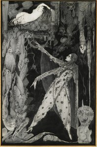 Illustration till Goethes Faust, 1924-1925 av Harry Clarke