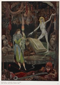 Methinks, en miljon dårar i kör, rasar och kommer aldrig att tröttna av Harry Clarke