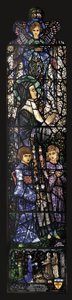 Den välsignade Julie med två barn, 1927 av Harry Clarke