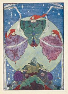 Elf Hill. De dansade med sjalar som var vävda av dimma och månsken. av Harry Clarke