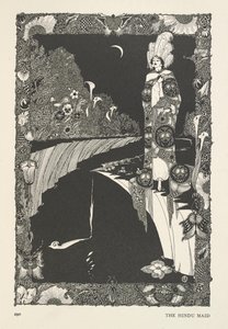 Den hinduiska pigan. av Harry Clarke