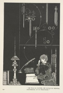Snödrottningen. Han var så smart att han kunde göra huvudräkning upp till bråk. av Harry Clarke