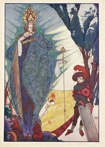Snödrottningen. Kay och snödrottningen. av Harry Clarke