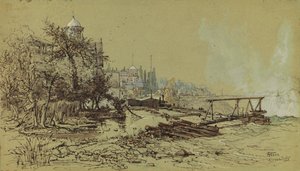 Niagarafallen, 1862.