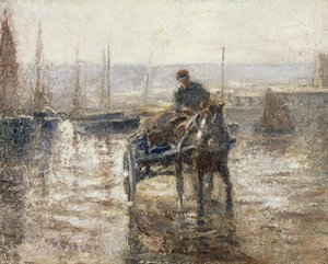 På hamnen