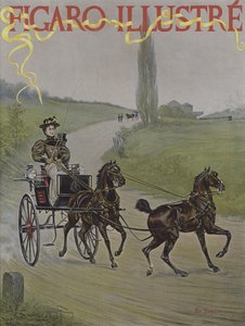 Tandem. Omslag till Le Figaro Illustre, juni 1895
