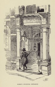 Albany, huvudingång av Harry Furniss