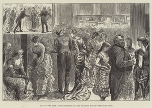 Konst i staden, Conversazione på Mansion House av Harry Furniss