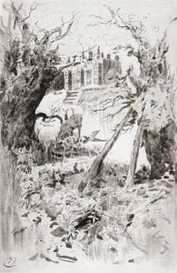 荒涼館。 ハリー・ファーニスによるチャールズ・ディケンズの小説「荒れ果てた家」の挿絵、The Testimonial Edition から、1910 年に出版された.swedish av Harry Furniss