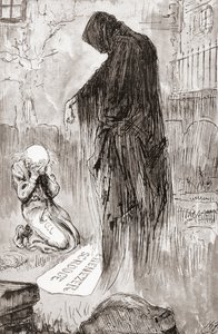 Illustration till A Christmas Carol från The Christmas Books av Charles Dickens av Harry Furniss