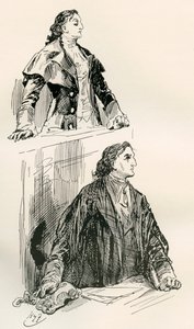 Illustration till Charles Dickens roman A Tale of two citys av Harry Furniss