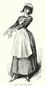 Illustration för stora förväntningar av Charles Dickens (litho) av Harry Furniss