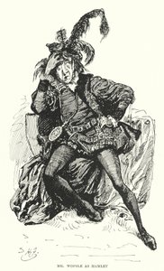 Illustration för stora förväntningar av Charles Dickens (litho) av Harry Furniss