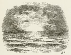 Illustration för Sylvie och Bruno av Lewis Carroll av Harry Furniss