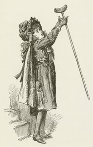 Illustration för Sylvie och Bruno av Lewis Carroll av Harry Furniss
