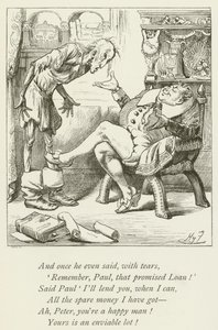 Illustration för Sylvie och Bruno av Lewis Carroll av Harry Furniss