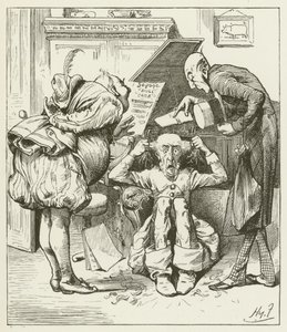 Illustration för Sylvie och Bruno av Lewis Carroll av Harry Furniss