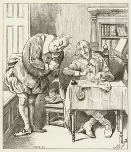 Illustration för Sylvie och Bruno av Lewis Carroll av Harry Furniss